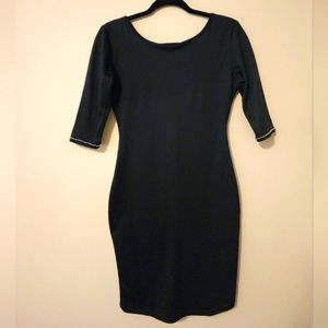 Basic black dress, size S